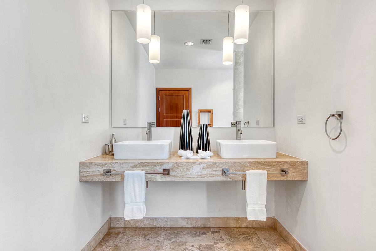 Pool Villa rental St Martin - The bathroom 1